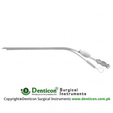 House Suction Tube With Finger Cutt Off Stainless Steel, Suction Diameter - Irrigation Diameter 0.9 mm Ø - 0.7 mm Ø